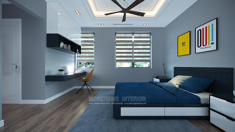 Morehome chuyên tư vấn thiết kế thi công và sản xuất đồ nội thất cho phòng ngủ trẻ em tại tất cả các tỉnh thành trên cả nước